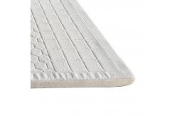 China Comfortable 3 Zone Quilted Memory Foam Topper Knitted Fabric Cover supplier