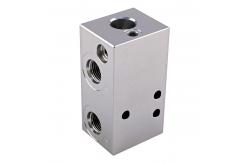 China 60L/min Hydraulic Valve Block CNC Turning Miling Aluminum Processing Service supplier