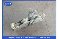 China Four Wheels Optical Fiber Combined Stringing Block Pulley Opgw Stringing Tools supplier