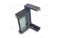 China Double Glazed Aluminum System Windows 7m With Thermal Break Strip Inserted supplier