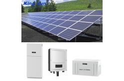 China 240V Lifepo4 Battery 10KW Hybrid Solar System , Hybrid Solar PV System supplier