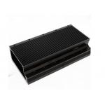 Enclosure Aluminum Extrusions For Electronics , Black Alu Profiles OEM for sale