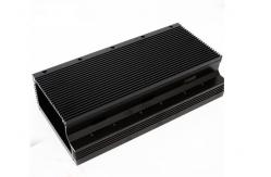 China Enclosure Aluminum Extrusions For Electronics , Black Alu Profiles OEM supplier