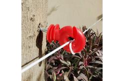 China Screw In Electric Fence Insulators Ring Post Wood Pasture Garden Accessories supplier