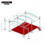 Speed Roof Truss Aluminum Collapsible Live Concert Stage Platform System for sale