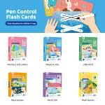 ASTM F963-17 Pen Control Tracing Flashcards For Learning Writing Patterns /  Lines /  Shapes for sale