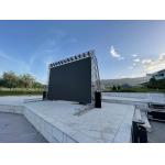 Satage Installation LED Backdrop Screen for  Rental  event, LED Stage Curtain Screen P3.91 / P4.81 500x500mm cabinet for sale