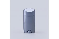 China Customized Lightweight Plastic Deodorant Tubes Round Shape supplier