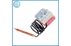 China SUS 400C Auto Reset Bimetal Temperature Switch UL TUV Bulb And Capillary Thermostat supplier