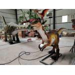 Water Park Electric Dinosaur Equipment Life Size Simulation Dinosaur Decoration for sale