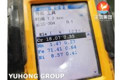 China ASTM A403 WP304H BUTT WELD FITTING LONG RADIUS ELBOW 90 DEG B16.9 supplier