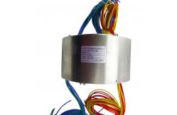 China Rotary Tables High Current Slip Ring SS304 Through Hole 80A Rotary Joint supplier