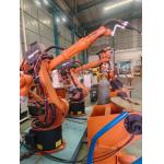 Robotic Arm 6 Axis Industrial Equipment 240kg Body Weight Ceiling Installation 2.8 M/s Speed Material Cutting Removal for sale