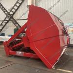 12CBM radio remote control clamshell grab bucket for bulk material for sale