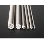 Al2O3 Multi Bore Alumina Tubes Wear Resistant White Color for sale