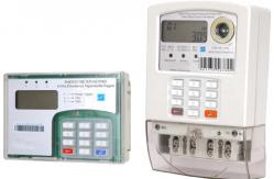 China BS Mounting Keypad Prepayment Single Phase Energy Meter With Customer Interface supplier