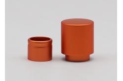 China SGS FEA15 Orange Aluminum Aerosol  Perfume Sprayer With Collar supplier