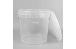 China 10L Customized Clear Plastic Toy Buckets Plastic Beach Pails With Lids supplier