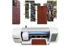 China 3D Embossed Back Cover Vinyl Decal Printer And Cutter Sticker Machine supplier