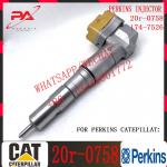 C-A-T diesel engine parts fuel injector 20r0758 20R-0758 for C-A-Terp ilar excavator Injector Assy for sale