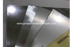 China Brushed Anodized 3003 Aluminium Plain Sheet For Switch On / Off Panel supplier