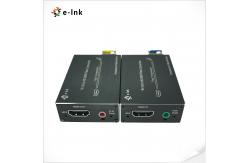 China 10.3Gbps HDMI Over Fiber Optic Extender 80km EMI Resistant With External Audio supplier