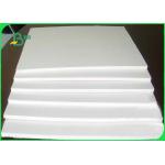 Virgin Pulp White Kraft Liner Paper Sheet / Roll 100gsm For Shopping Bags for sale