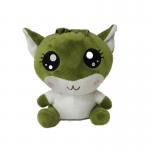 Cute PP Cotton Green Cat Toy Detective Soft Cuddly Toy Children Gift for sale