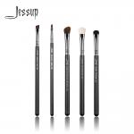 Antimicrobial Fiber Hair Jessup 5pcs Eye Makeup Brush Set for sale
