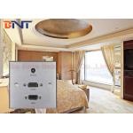 Aluminum Alloy Wall Socket Plates 86×86MM For Five Star Hotel Guest Room for sale