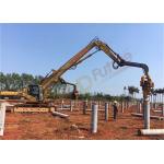 1MW Horizontal Single Axis Solar Tracker 24 Hour Working