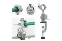 China Aluminum Alloy Bench Grinder Stand With Universal Clamp Vises supplier