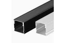 China PMMA Opal Matte Diffuser Aluminium LED Strip Good Thermal Conductivity supplier
