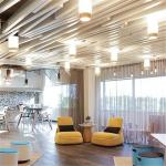 Extruded Baffle Aluminum Strip Ceiling 40x200mm Non Parallel for sale