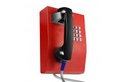 China Vandal Resistant Hospital Telephone with Rugged Handset and Metal Keypad supplier