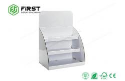 China Custom Printing Retail Counter Display Boxes , Easy Assembly Cardboard Tabletop Display supplier