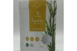 China 400g Matte White Stand Up Pouch 110 Microns Zipper Top See Through Pouches supplier