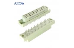 China DIN 41612 Connector Female Vertical 3 Rows 32 Pin Eurocard Connector supplier