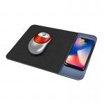 OEM Wireless Charging Luxury Corporate Gifts Natural Rubber Mouse Pad for sale