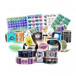 Printable Security Holographic Sticker Labels Adhesive Anti-Counterfeit Label for sale