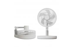 China Timed Portable Foldable Fan 10000mAh Large Capacity Rechargeable Remote Control supplier
