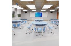 China Space Saving Physics Lab Furniture Waterproof Laboratory Working Table supplier