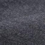 Wool Rayon Silk Suit Cloth Material Herringbone Yarn Dyed Blazer Fabric 315gsm for sale