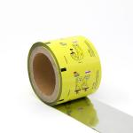 Printed Aluminum Foil Roll Film Laminated Roll Stock Film Packaging For Hot Seal for sale