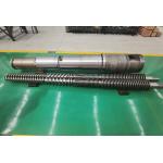 Conical Tandem Screw System Integral Barrel And Hard Chrome Plating Superior Efficiency for sale