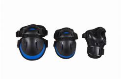 China Black Roller Skating Protective Gear Relieves Pain From Impact supplier