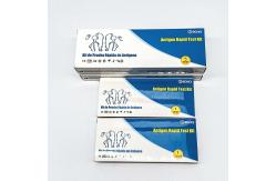 China Swab Antigen Sars Cov 2 Rapid Test Kit Disposable Colloidal Gold Method supplier