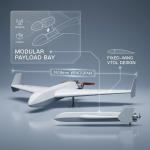 Electric / Hybrid S.09 VTOL Fixed-Wing Special Mission VTOL UAV 1618mm Wingspan 19.6kg Payload 5138m Ceiling for sale