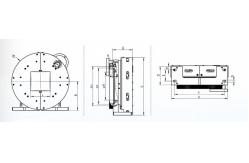 China 4 Jaw Independent Chuck 360mm Pneumatic Lathe High Precision Chuck Lingman Machinery supplier