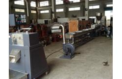 China PET Waste Recycled Plastic Scraps Granules Machine , Pelletizer Flakes Extruder supplier